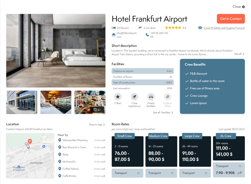 Croowy Hotel Profile